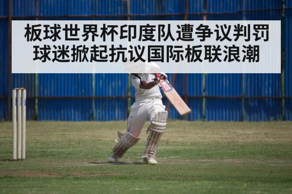 板球世界杯印度队遭争议判罚 球迷掀起抗议国际板联浪潮